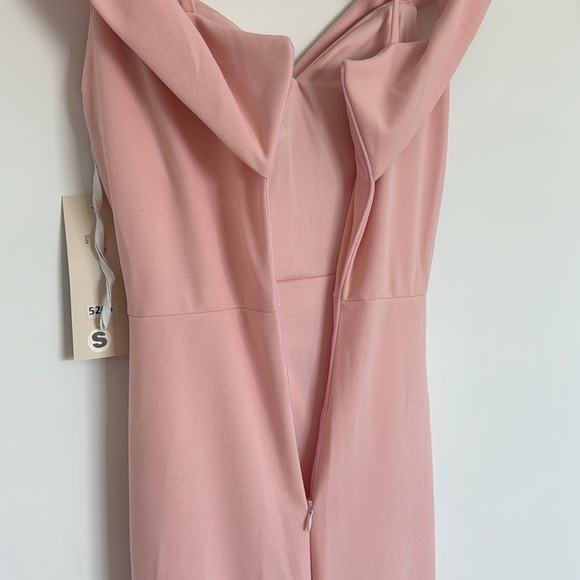 Lenovia - 5206 Ruffle Detailed Off-Shoulder Trumpet Dress - Picture 7 of 13